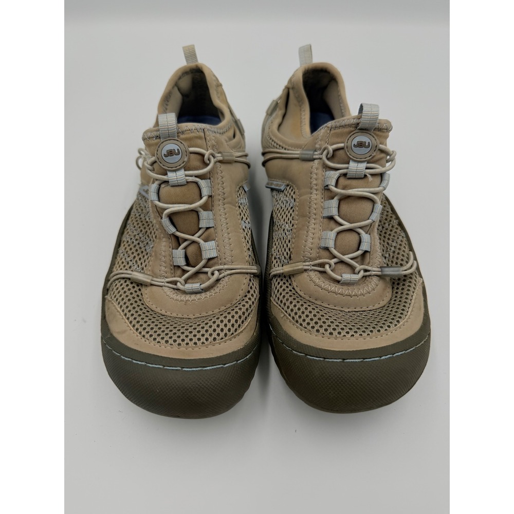 JBU Jambu Wyoming-56 Womens 6.5M Tan Olive Mesh Vegan‎ Water Shoes Sneakers